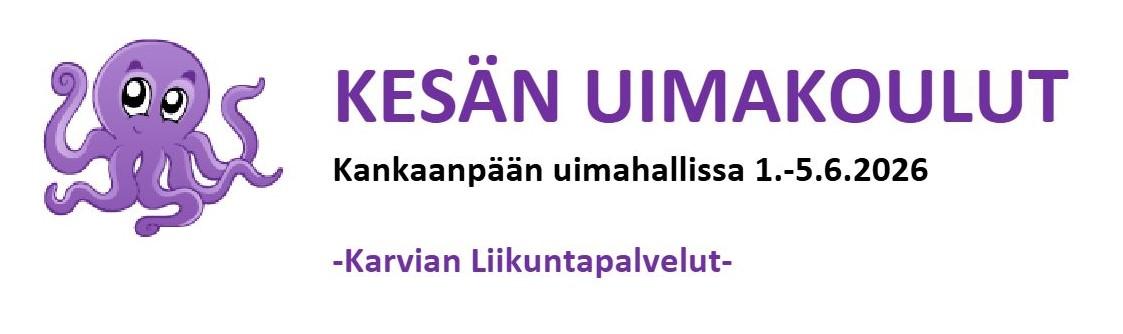 Kesän uimakoulut